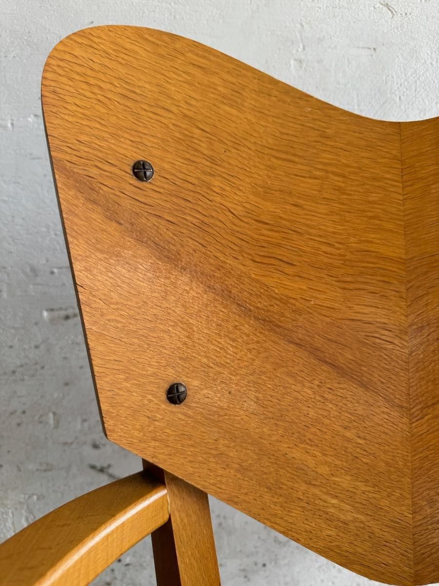 Heart Model Chairs By René Jean Caillette, France, 1950s, Set Of 6 photo Furniture