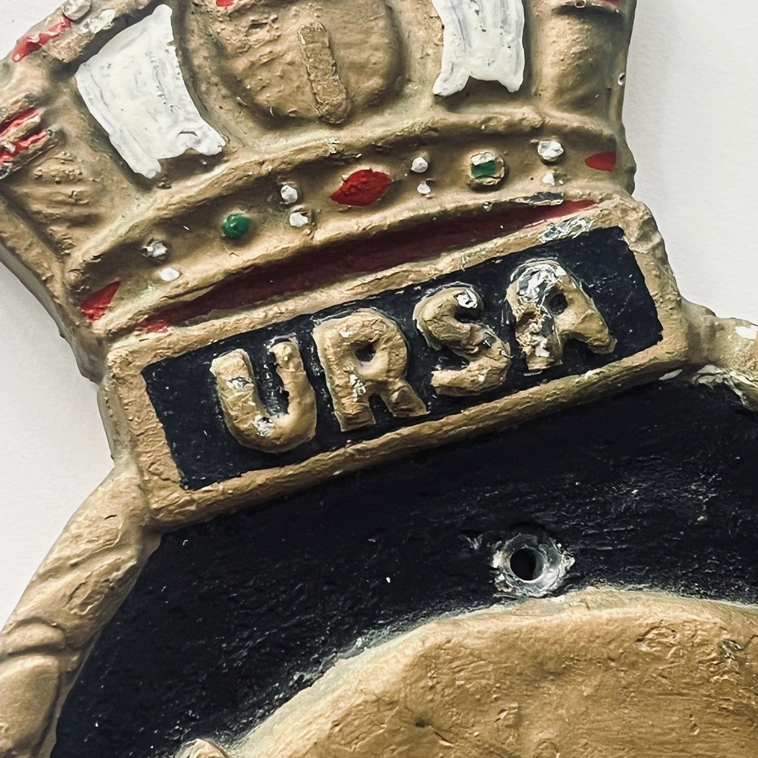 Ship's Badge Of Hms Ursa photo furniture