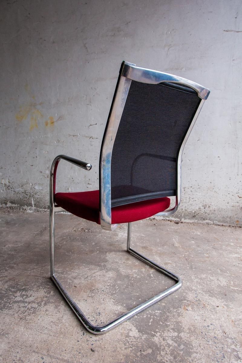 Vintage Office Chair In Aluminum photo furniture