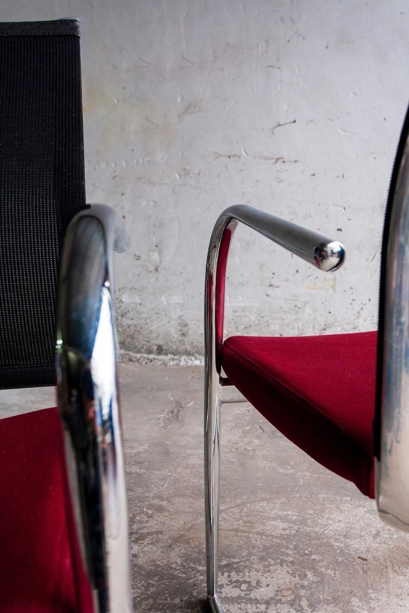 Vintage Office Chair In Aluminum photo vintage