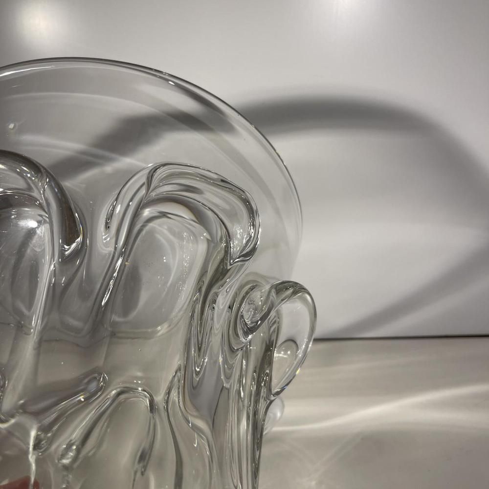 Crystal Champagne Bucket By Antonio Guido Bon For Val Saint Lambert, 1950s 1960s photo vinterior