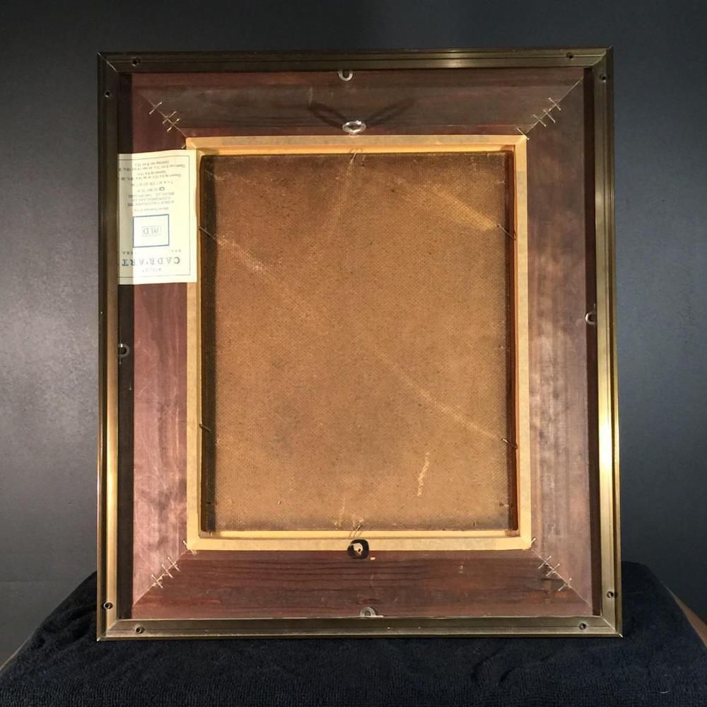 photo vinterior Jean Boquet, Geometric Abstraction, Oil On Panel, 1940s