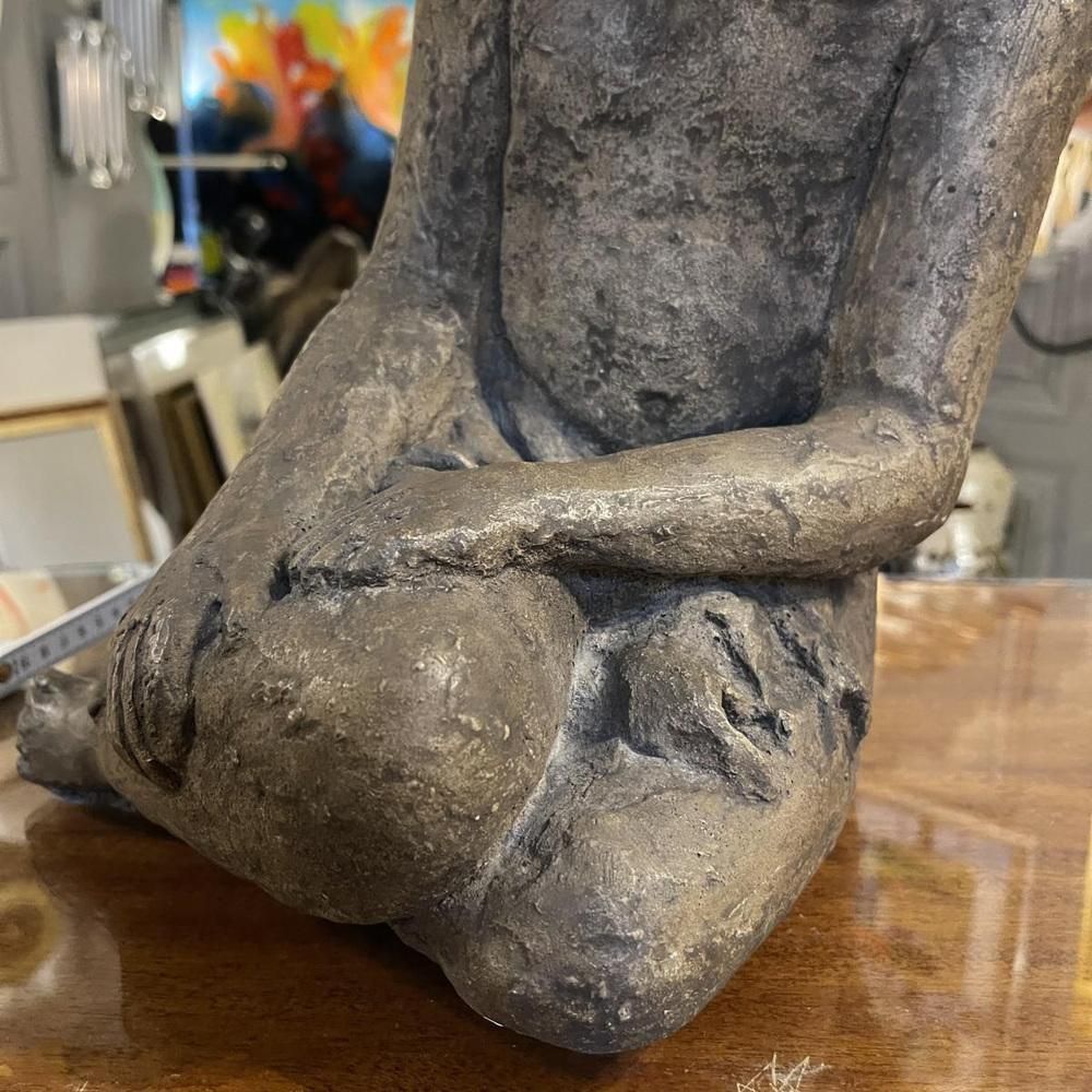 Stoneware Girl In The Style Of Elie Van Damme For Amphora, 1970s photo 611.0