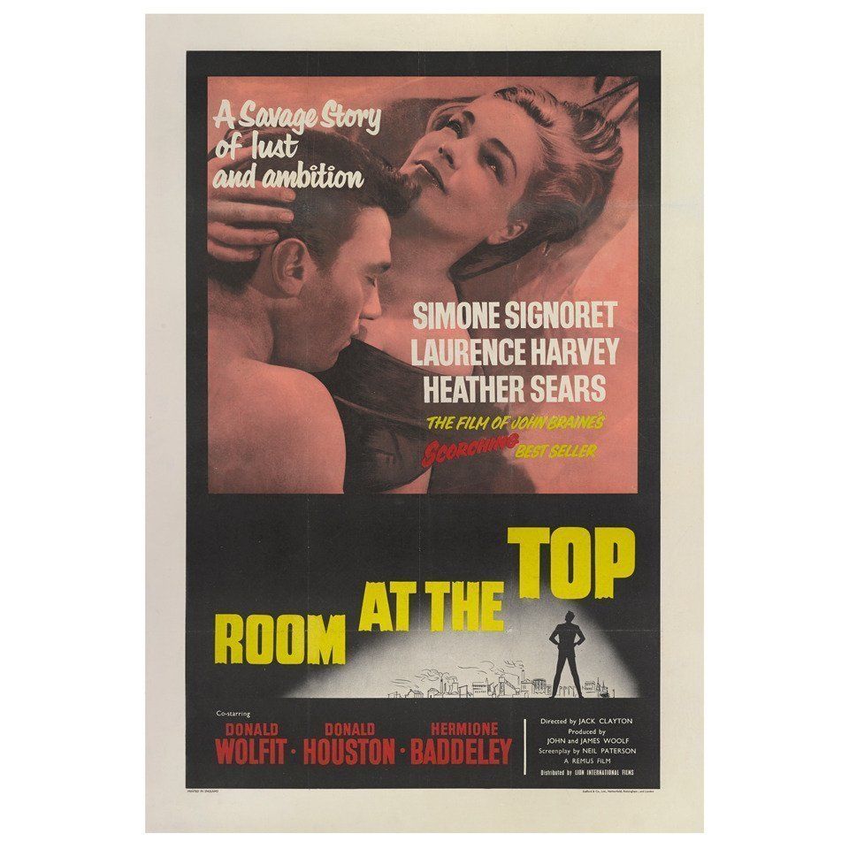 "Room At The Top," Film Poster