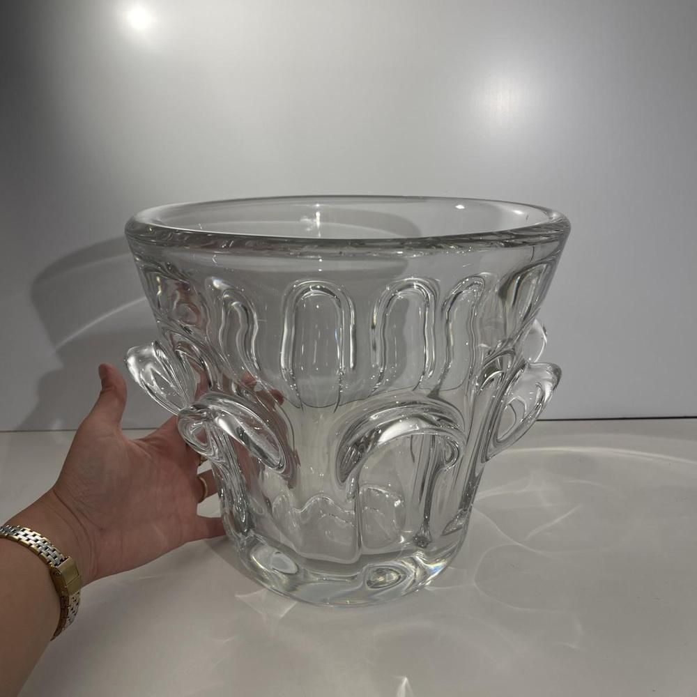 Kristallen Champagnekoeler Van Antonio En Guido Bon Voor Val Saint Lambert, Ca. Jaren 1950–1960 photo furniture