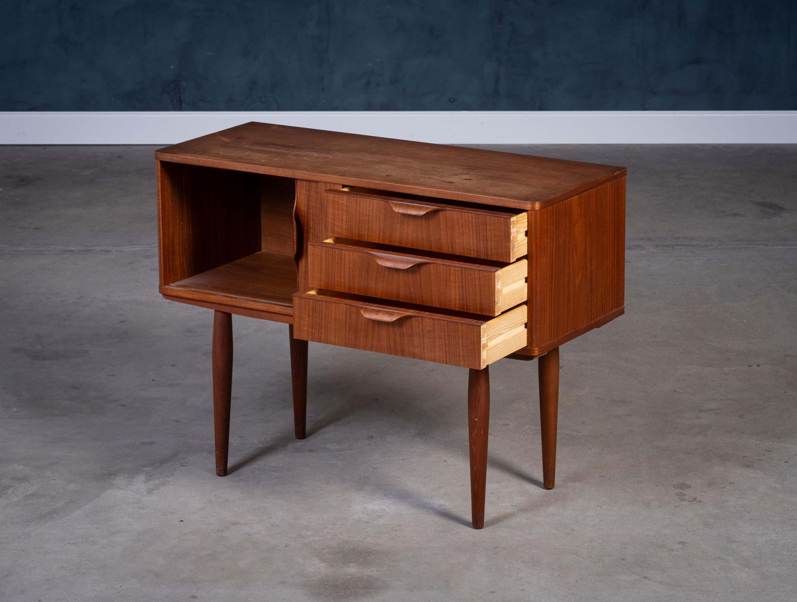 Danish Teak Chest Of Drawers Attributed To Aksel Kjersgaard, 1960s photo 971.0