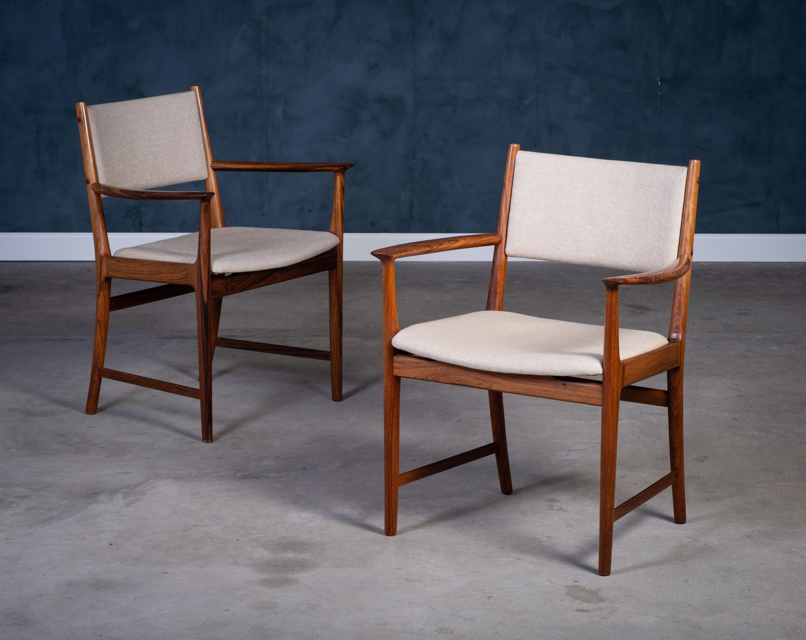 Paar Palissander Fauteuils Van Kai Lyngfelt Larsen Voor Søren Willadsen, Jaren 1960 photo for sale