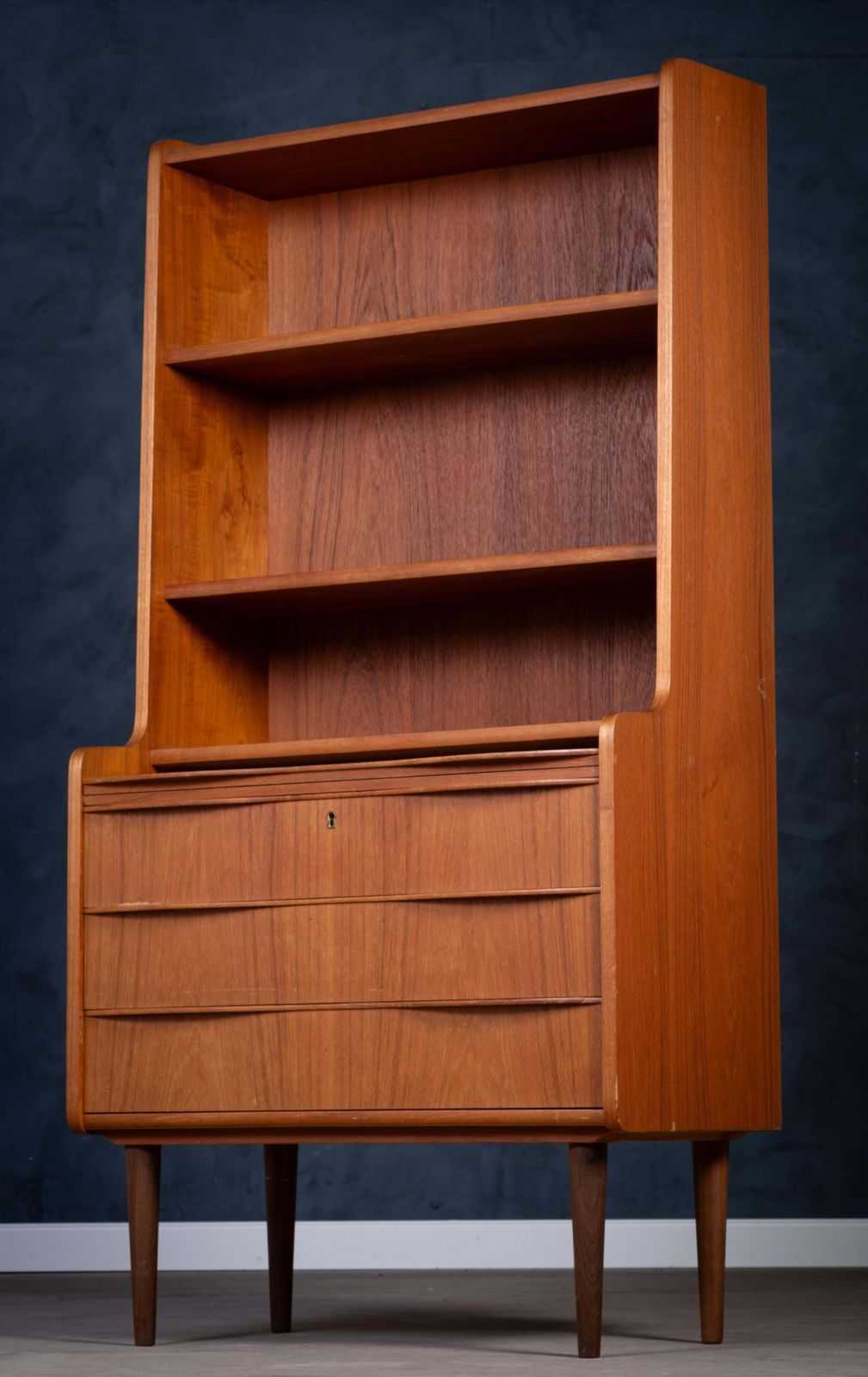 Bookcase In Teak, Danish Design, 1960s photo Furniture