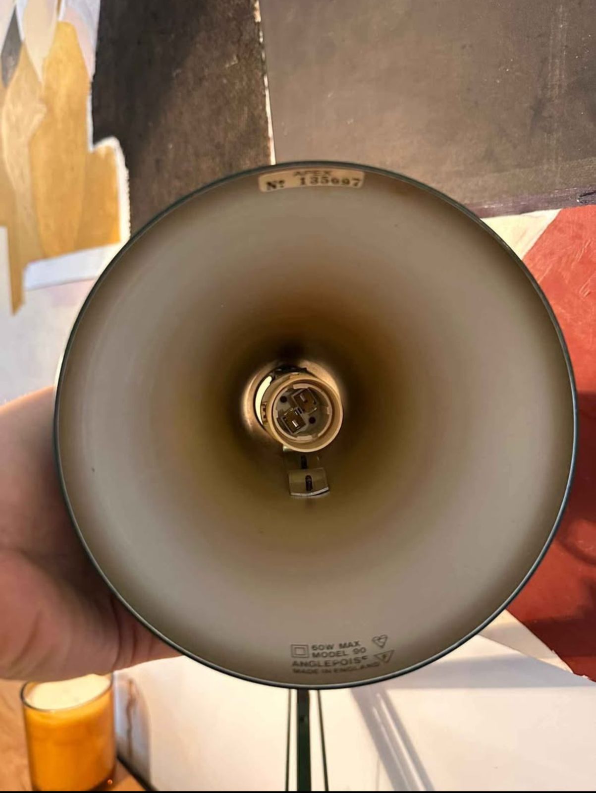 Extra Rare Unused Anglepoise Lamp With Original Receipt   1998   Dark Green   Perfect Condition photo furniture