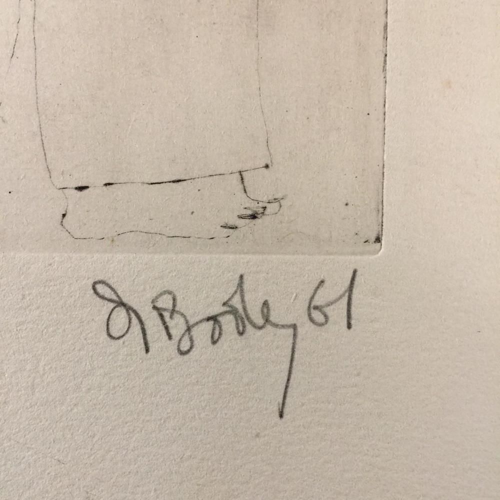 Anne Body, When We Lost Our Head, Engraving On Paper, 1960s photo furniture
