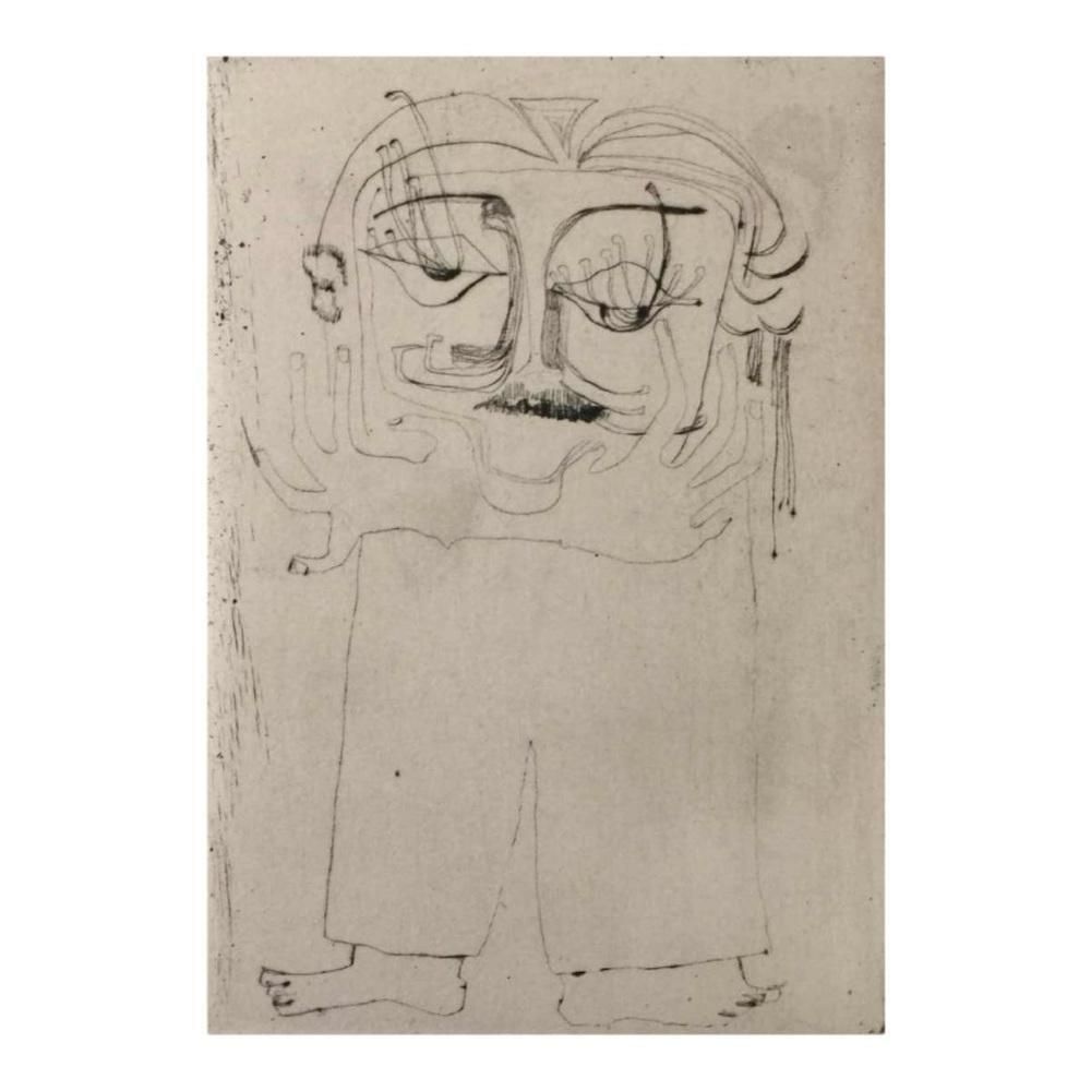 Anne Body, When We Lost Our Head, Engraving On Paper, 1960s photo buy