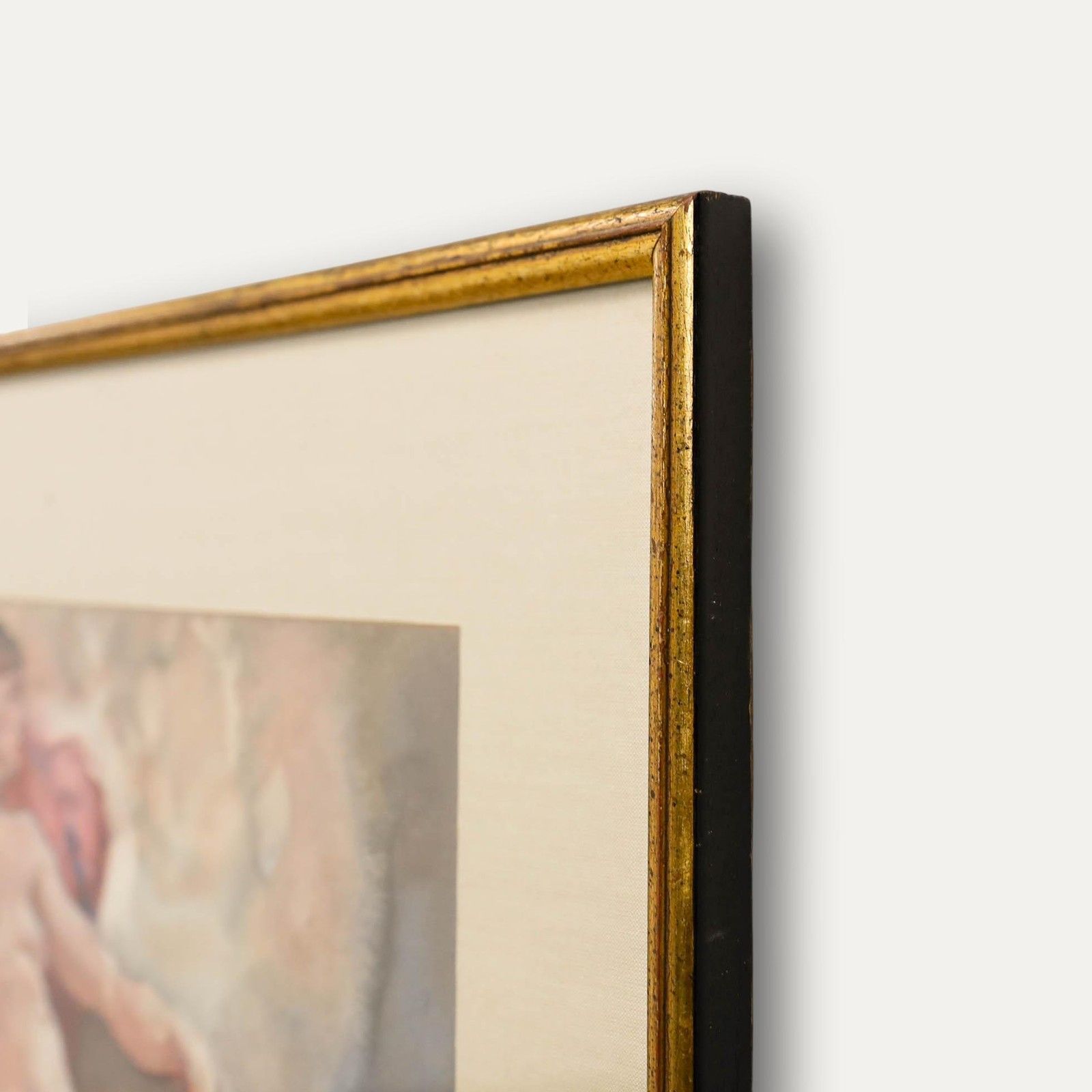 Jacob Dooijewaard (1876 1969) Framed 1935 Watercolour, Nude In An Armchair photo 250.0