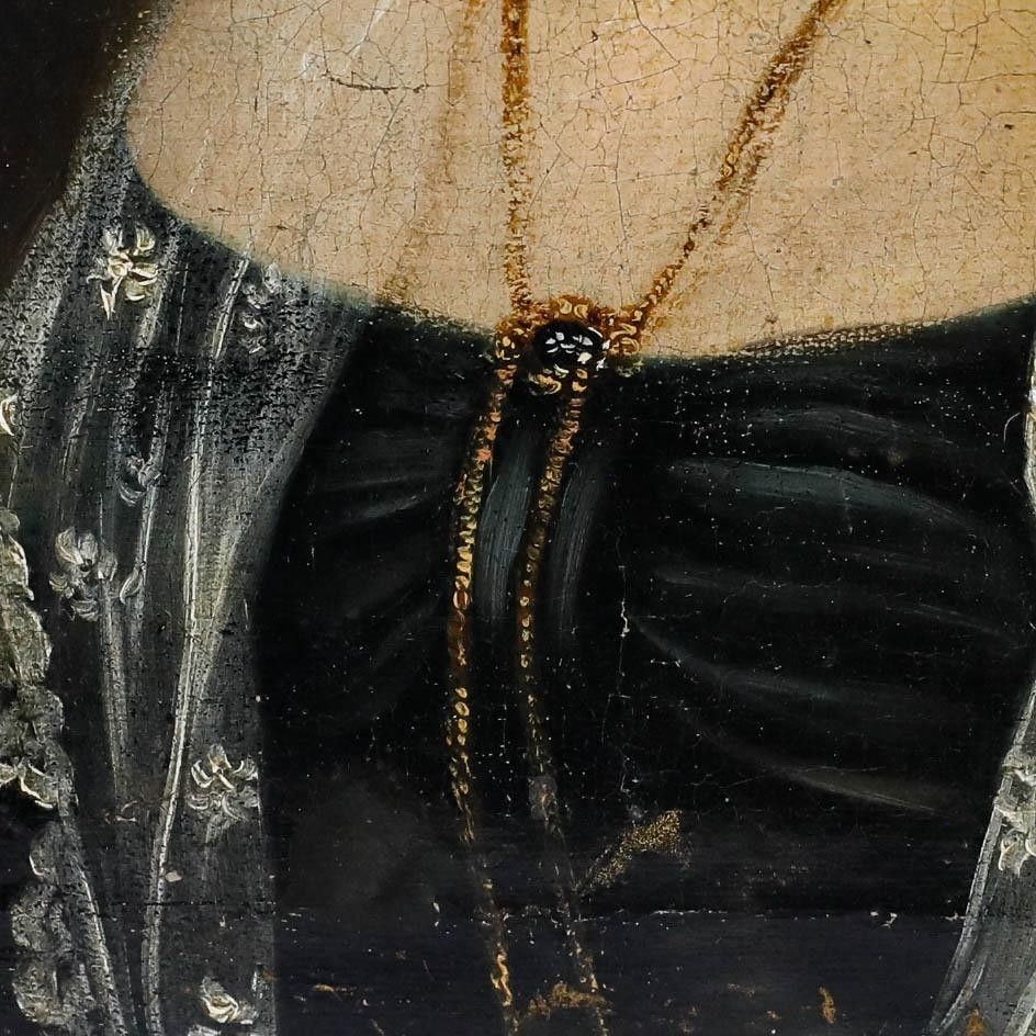 Biedermeier Early 19th Century Oil Princess Of Brandenstein photo 450.0