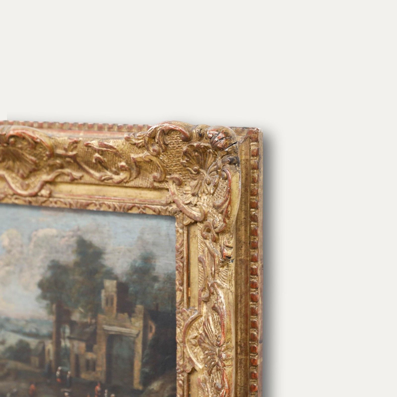 Attrib. Marc Baets Framed Early 18th Century Oil, Life On The Lakeside photo vinterior