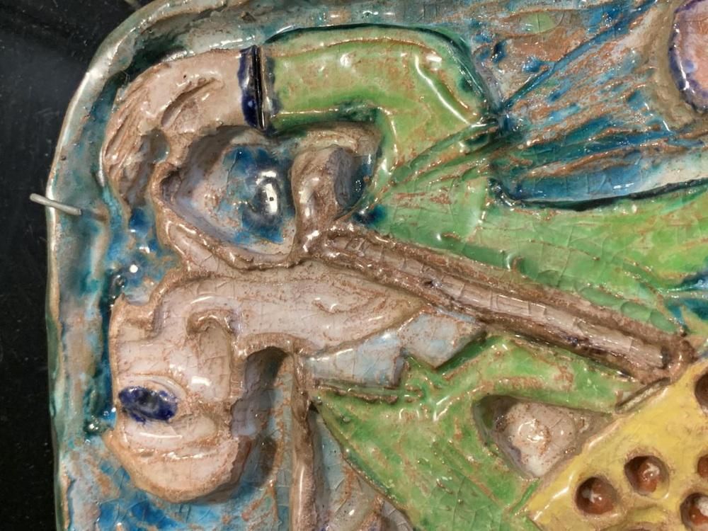 Early Abstract Fauvist Pottery By Giovanni De Simone, Sicily, Italy, 1960s photo furniture
