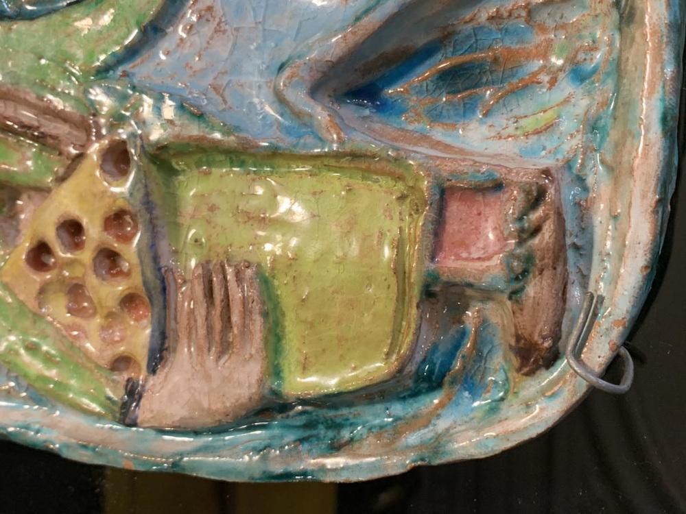 Early Abstract Fauvist Pottery By Giovanni De Simone, Sicily, Italy, 1960s photo for sale