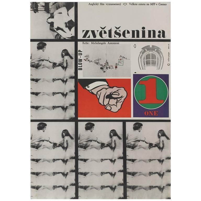 "Blow Up / Zvětšenina" Movie Poster