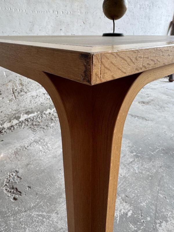 Danish Dining Table In Wood With With Grey Top From Magnus Olesen, 1970s Concept Living photo for sale