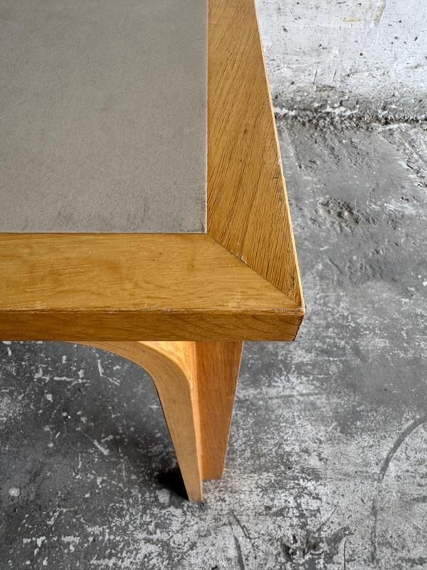 Danish Dining Table In Wood With With Grey Top From Magnus Olesen, 1970s Concept Living photo 695.0