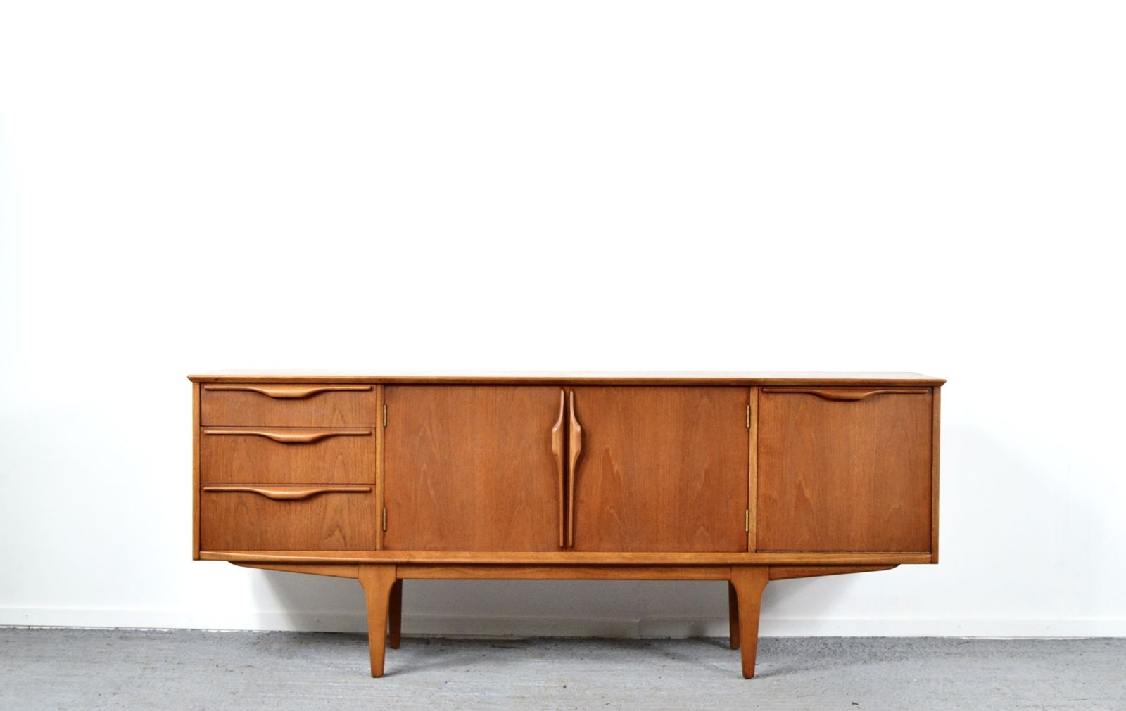 Very Rare Vintage Midcentury Jentique Sideboard / Long John In Teak photo 1800.0