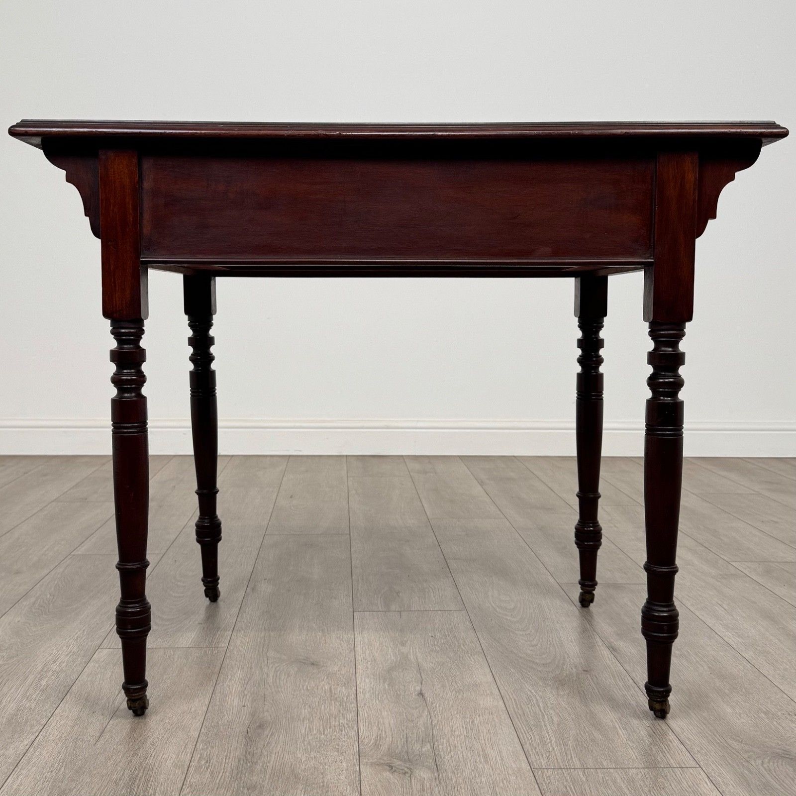 Antique 20th Century Good Quality Writing Table In Mahogany photo 495.0
