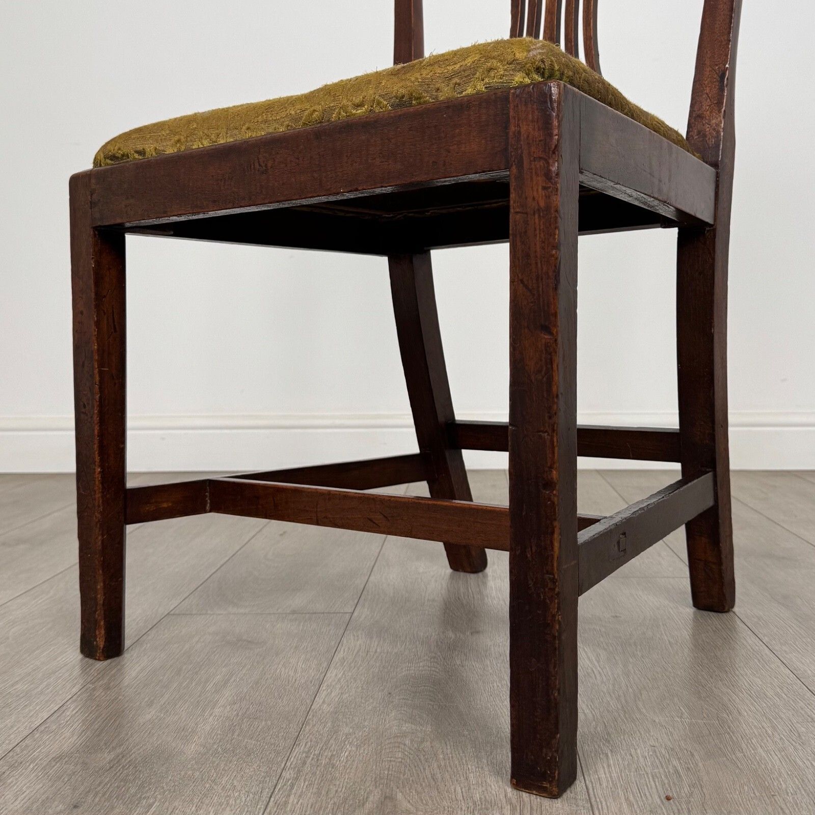 Antique 18th Century Set Of 4 Mahogany Dining Chairs photo 425.0