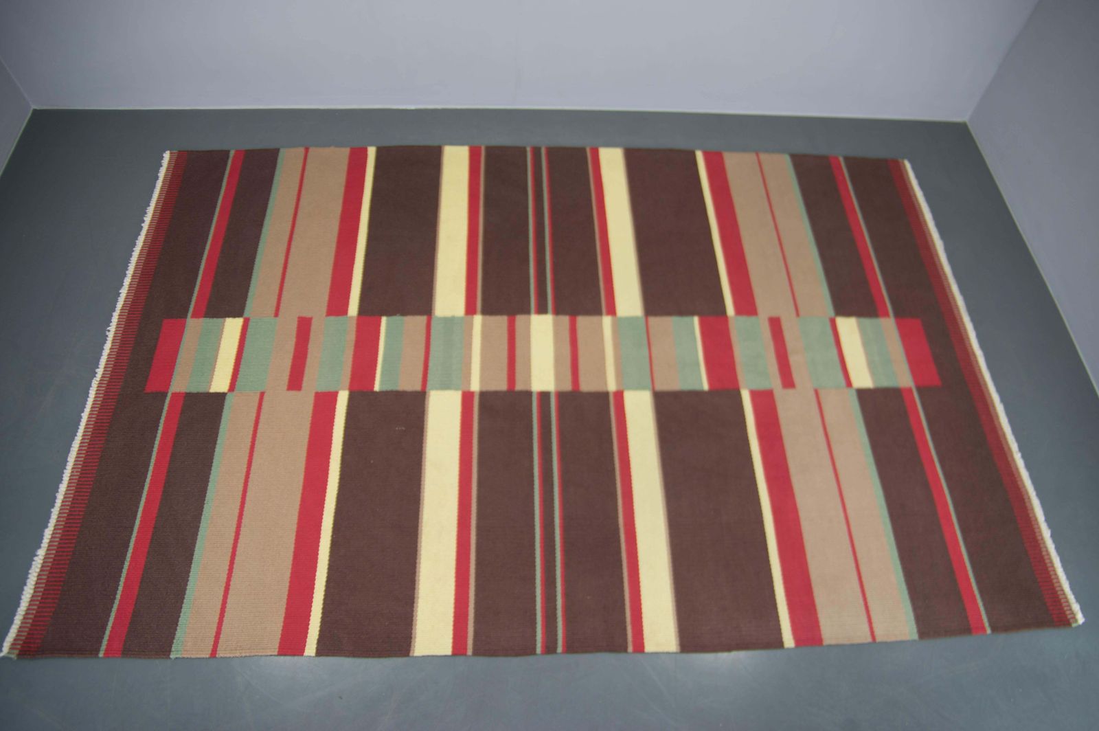 Rare Abstract Modernist Carpet By Antonin Kybal, 1948 photo Textiles