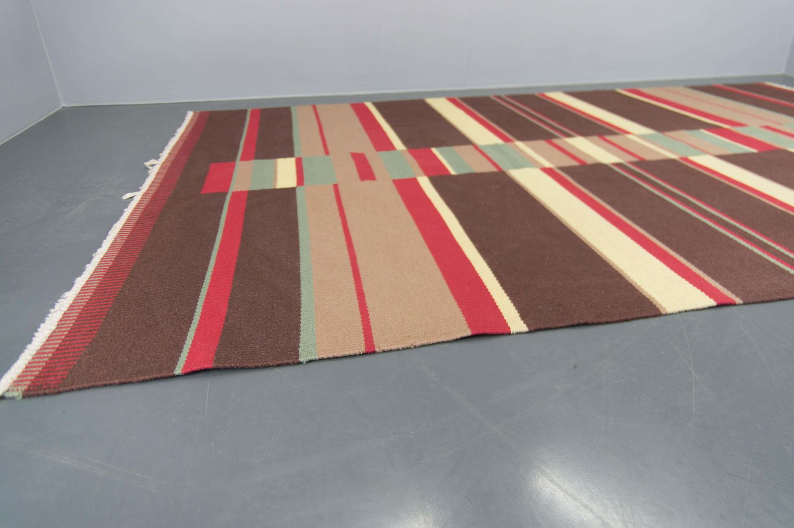 4662.0 Rare Abstract Modernist Carpet By Antonin Kybal, 1948 photo