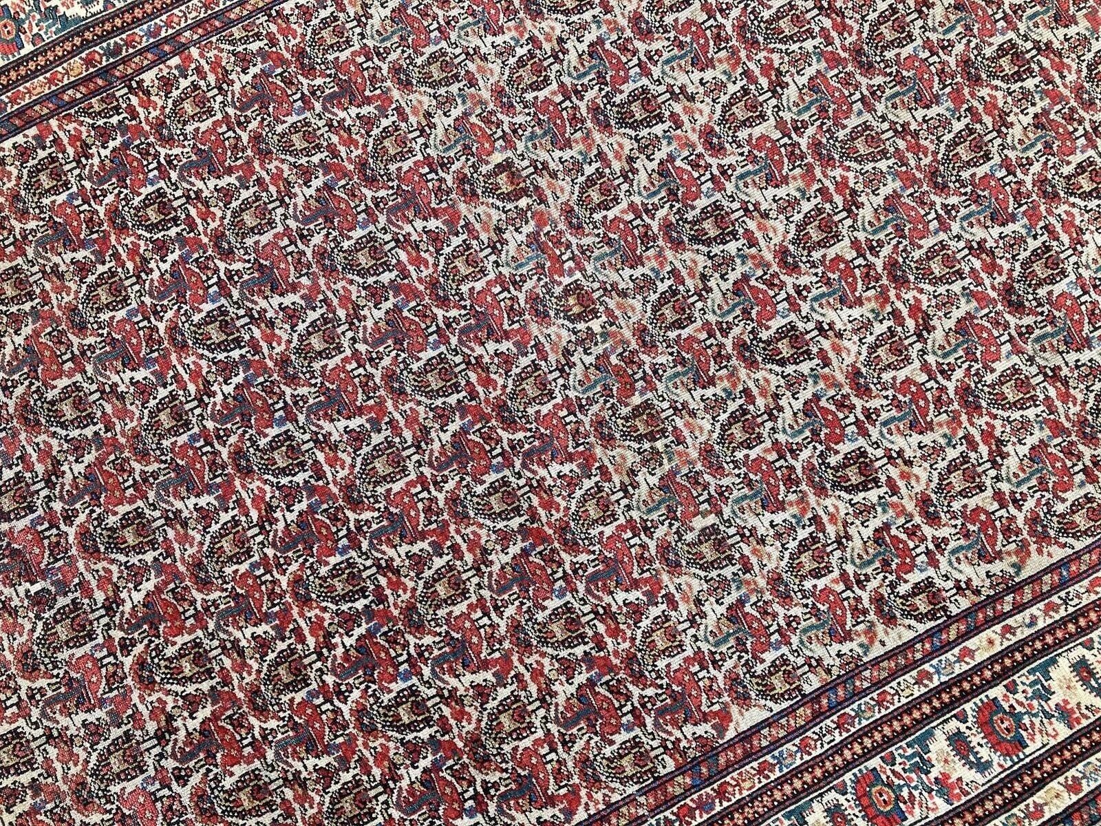 photo for sale Antique Malayer Runner 2.86m X 1.38m