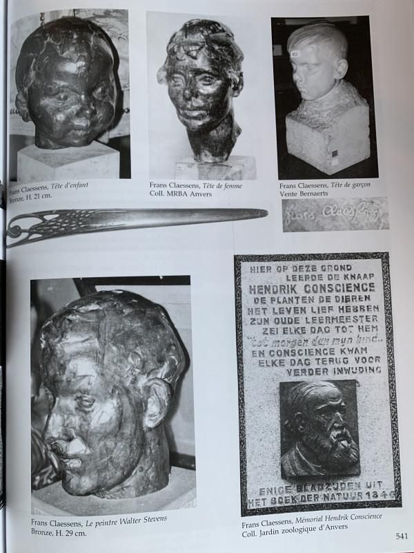 photo buy Frans Claessens, Levensgroot Borstbeeld Van Pablo Picasso, Gesneden Hout, Jaren 1930