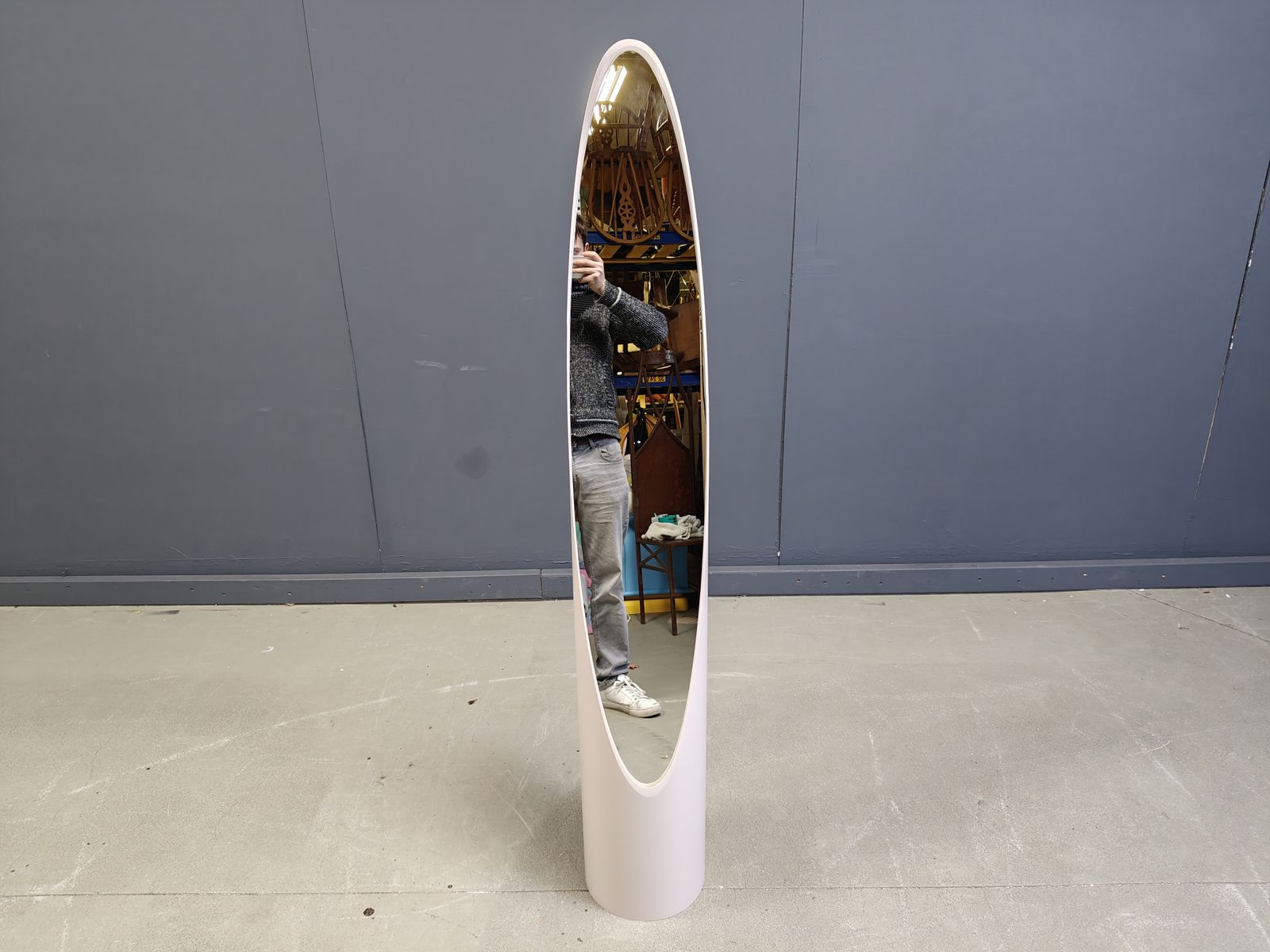 photo furniture Unghia Mirror By Rodolfo Bonetto, Italy 1970s