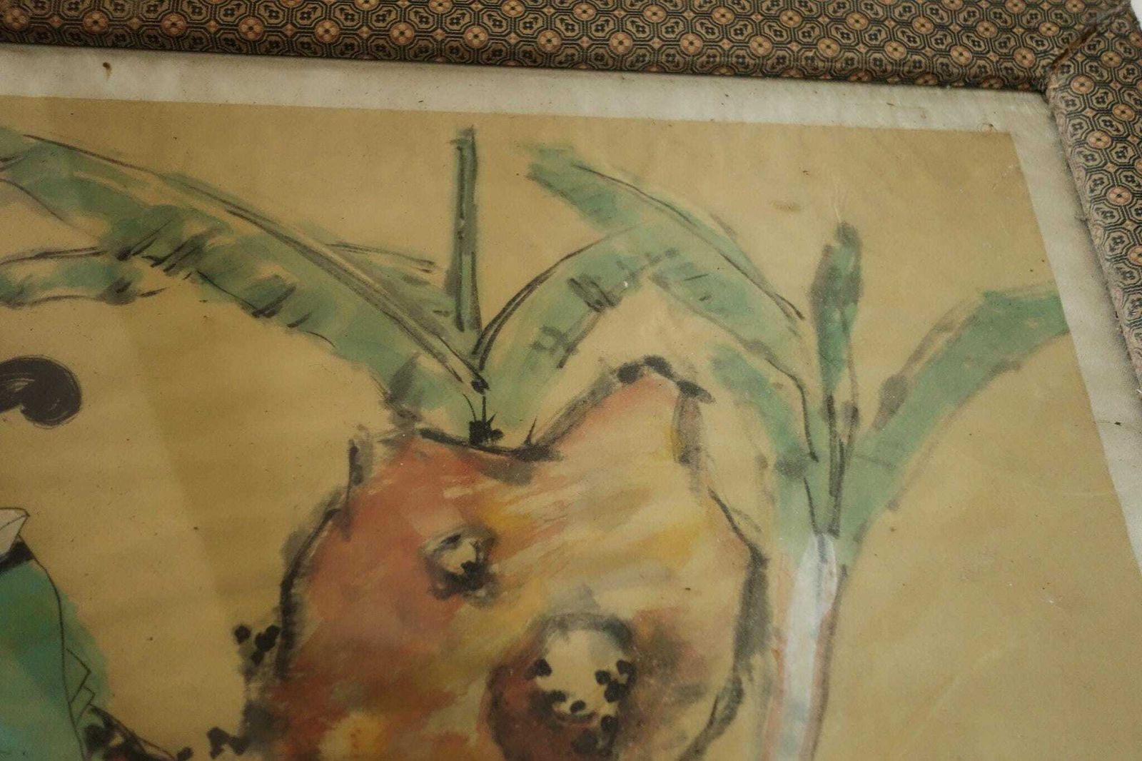 Vintage Chinese Wall Art Ink Painting photo 150.0