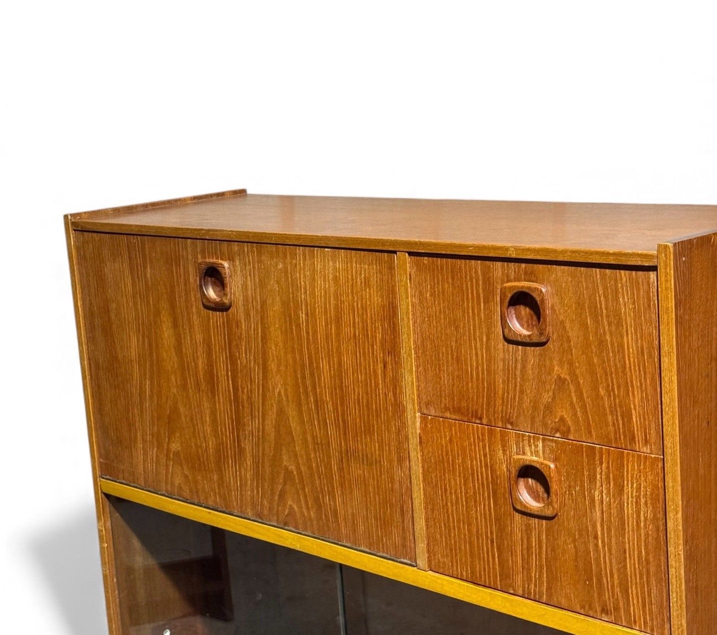 Turnidge Teak Bookcase Desk Mid Century Retro C1960s photo buy