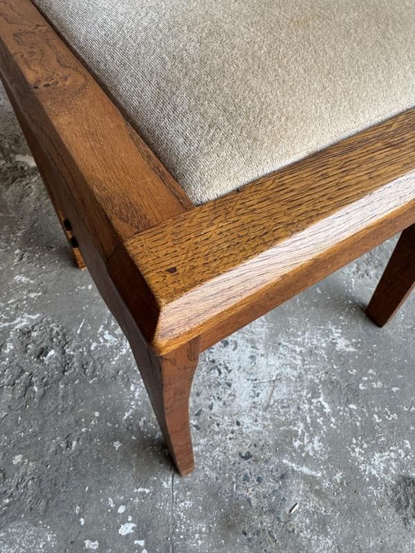 Amsterdamse School Art Deco Dining Chairs, 1920s, Set Of 6 photo vintage
