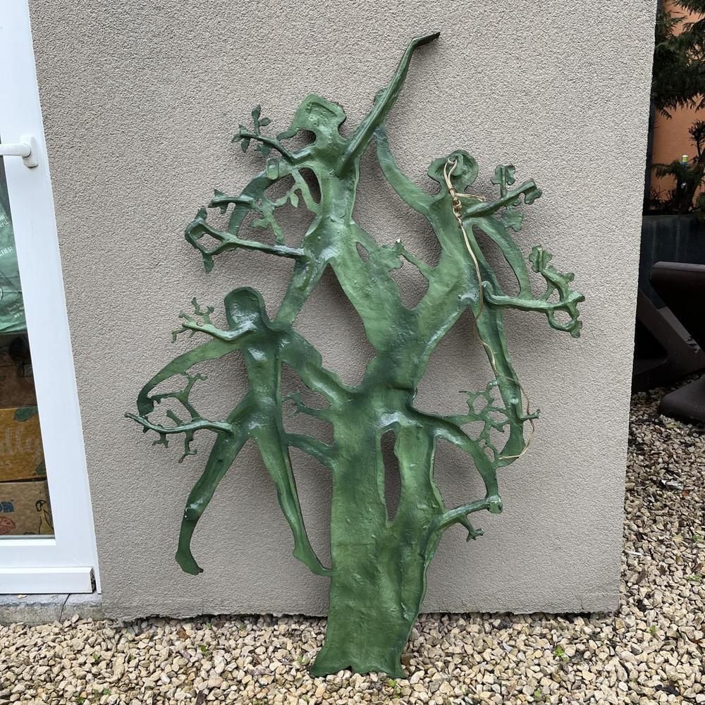 1384.0 Jozef (Jos) Van Acker, Ode To Woman, Resin Wall Sculpture, 1960 photo