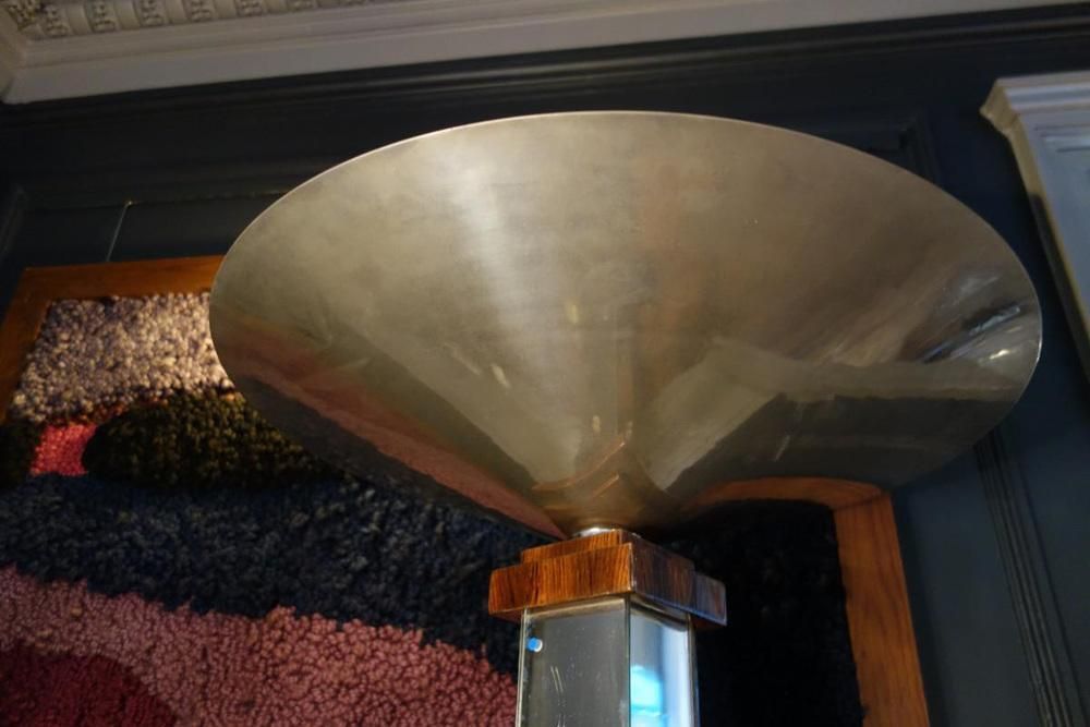 Grote Art Deco Vloerlamp, 1930 photo vintage