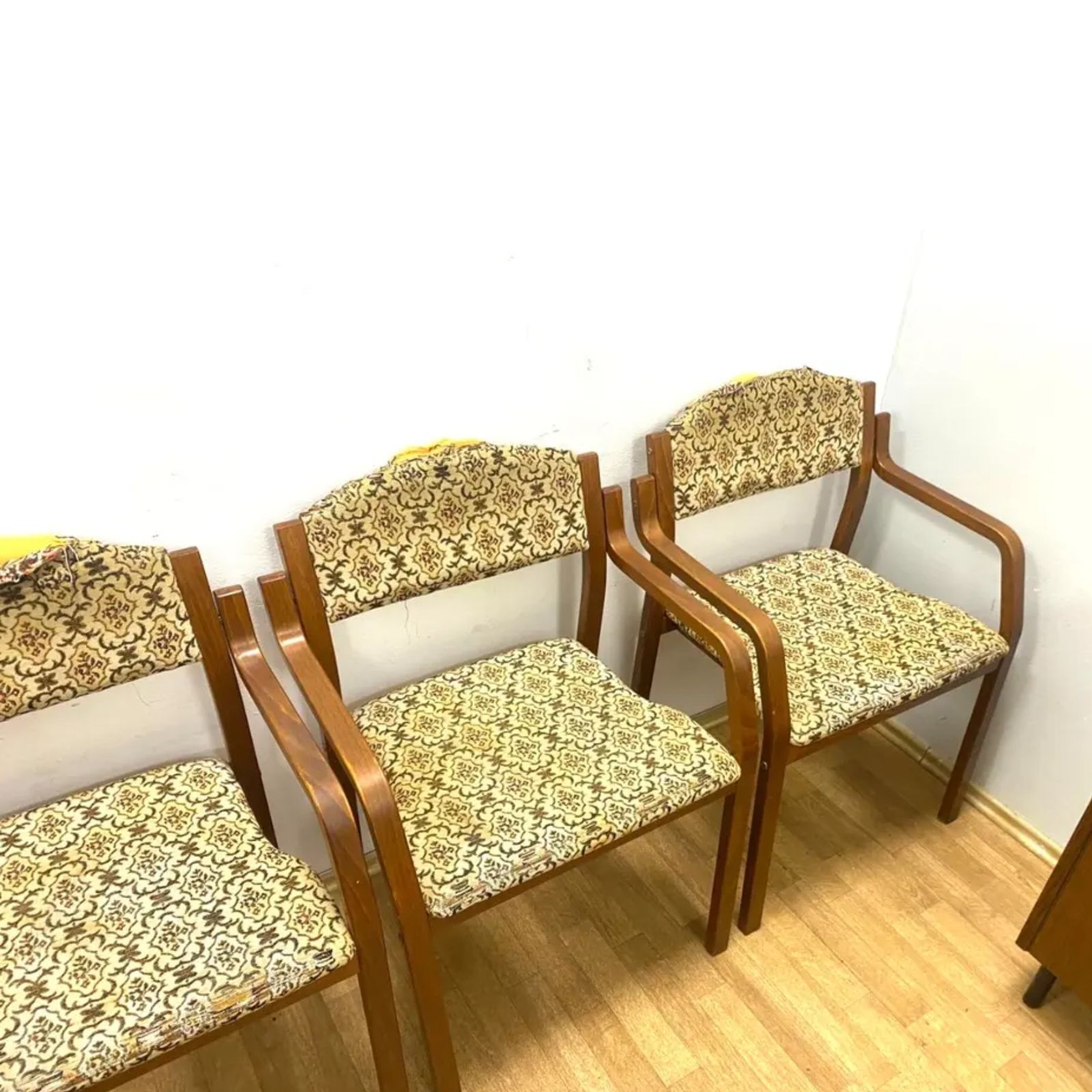 Retro Ton Armchairs By Ludvík Volák, 1960s Czechoslovakia | Set Of 4 Chairs photo furniture