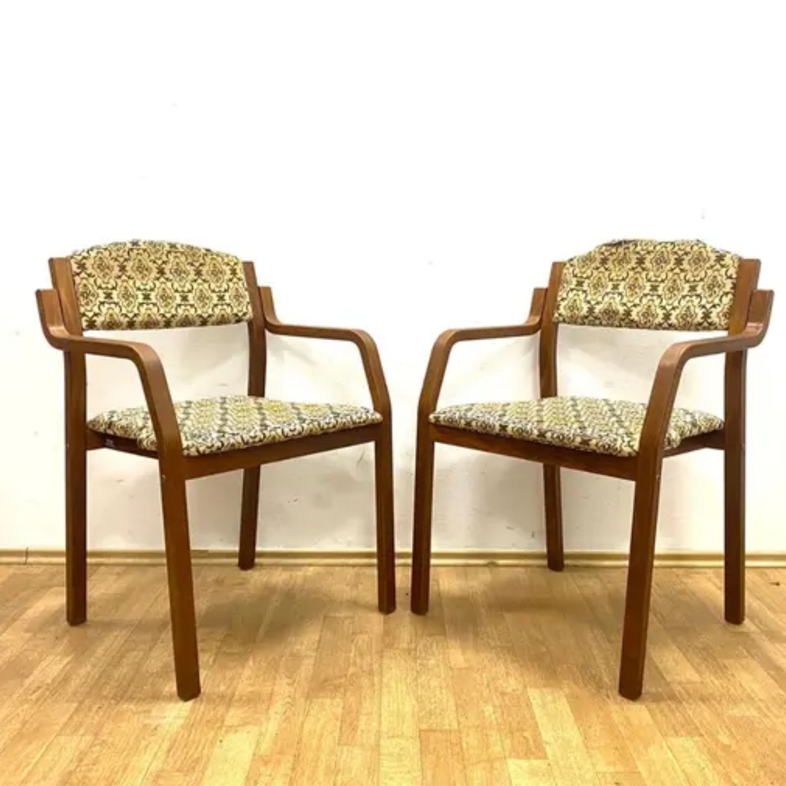 Retro Ton Armchairs By Ludvík Volák, 1960s Czechoslovakia | Set Of 4 Chairs photo vinterior