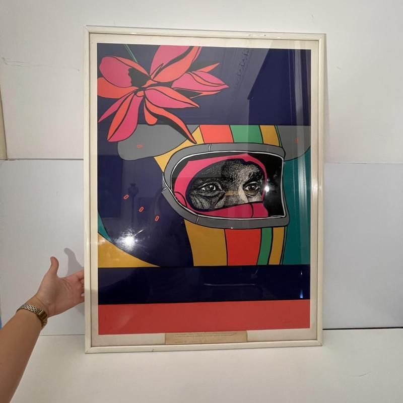 Paul Van Hoeydonck, Ippa, 1987, Silkscreen Print photo furniture