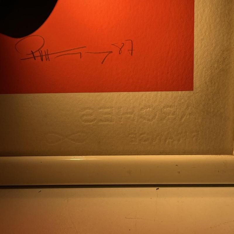 Art Paul Van Hoeydonck, Ippa, 1987, Silkscreen Print photo