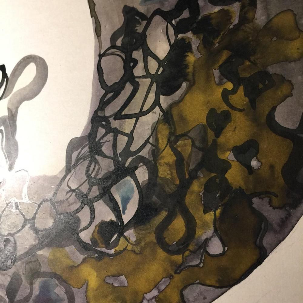 Anne Body, The Great Combat, Mixed Media Op Papier, 1965 photo buy