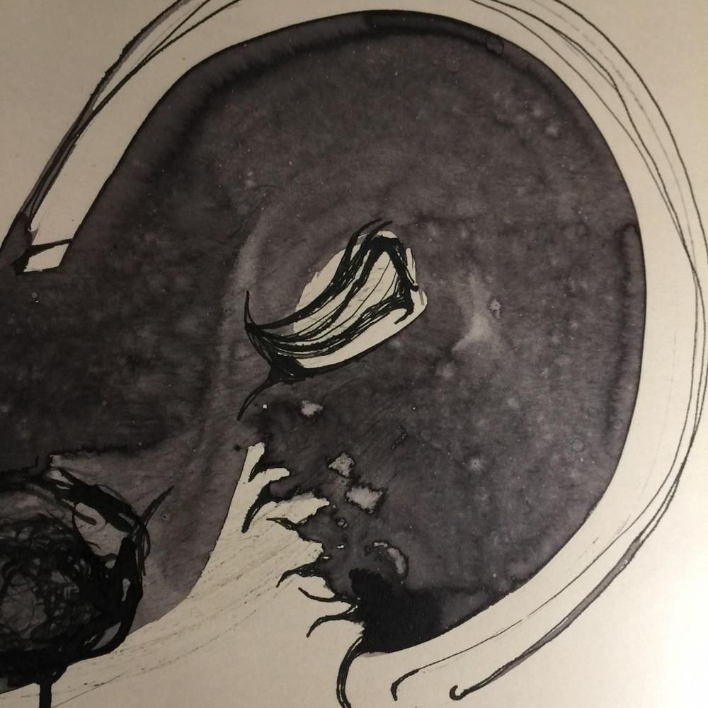 photo for sale Anne Body, The Great Combat, Mixed Media On Paper, 1965