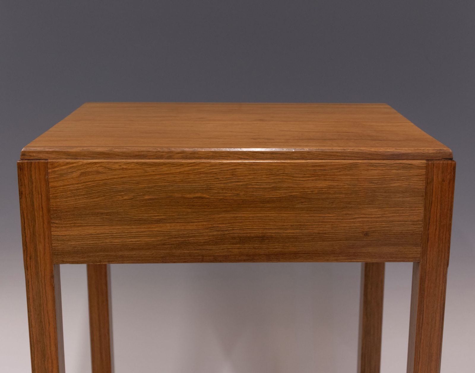 photo buy 1930s Cotswold School Walnut & Ebony Side Table With Drawer