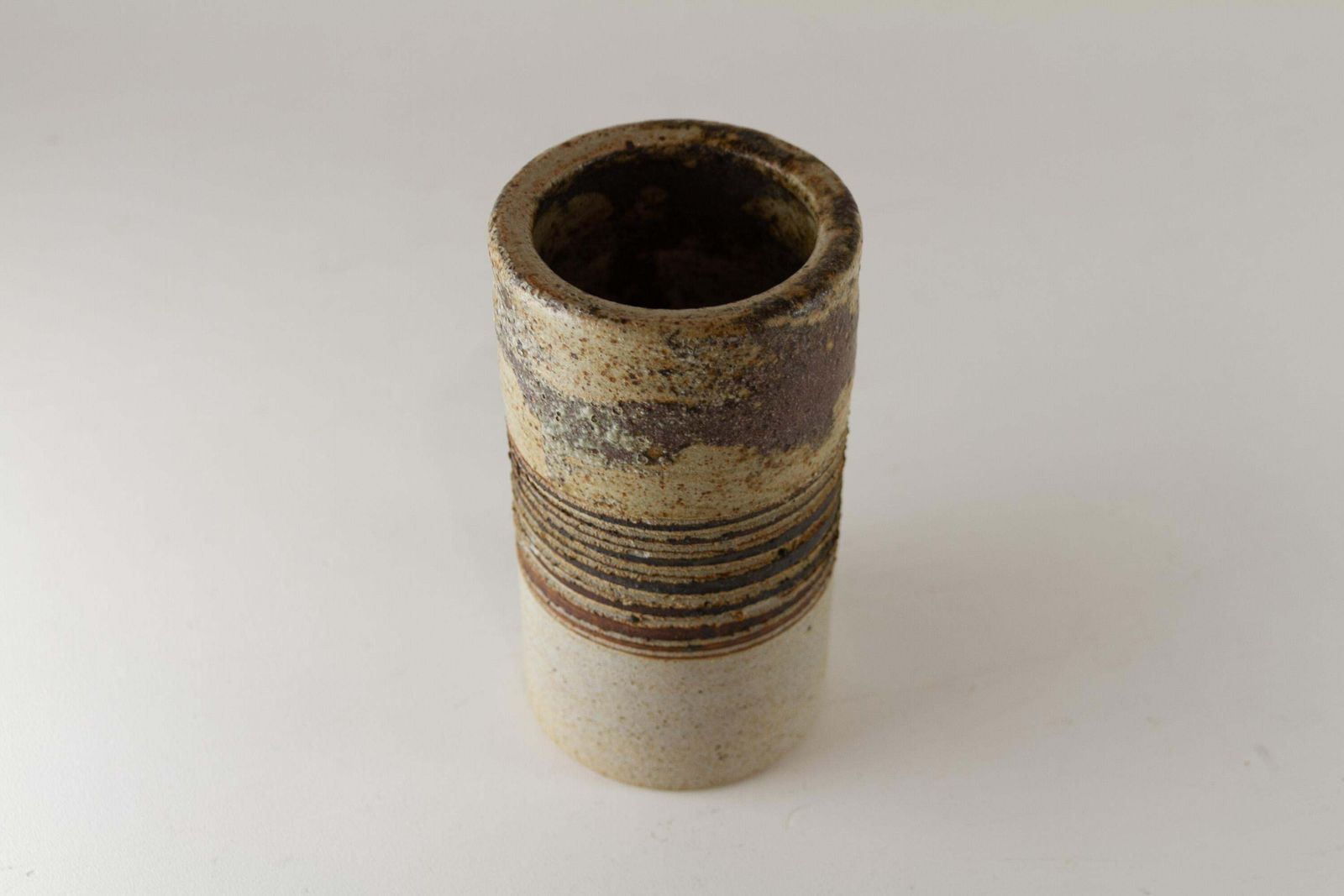 Danish Mcm Stoneware Vase By Tue Poulsen, 1960s. photo Home Decor