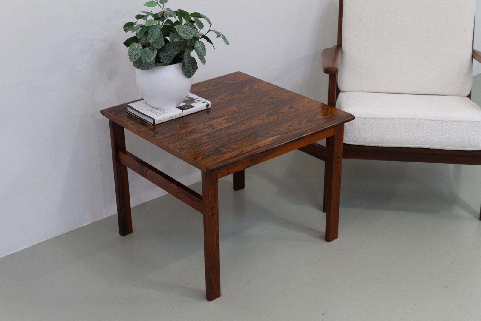 Danish Modern Rosewood Capella Coffee Table By I Wikkelsø For N Eilersen, 1960. photo for sale