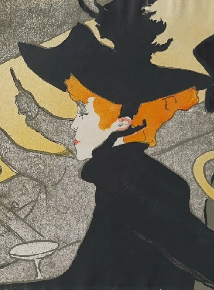 Henri Toulouse Lautrec Lithograph Lithograph Le Divan Japonais Mourlot 1967