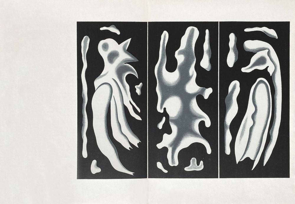 Fernand Léger Lithograph On Vellum Late 1956 38x28 Cm The Abstract Screen