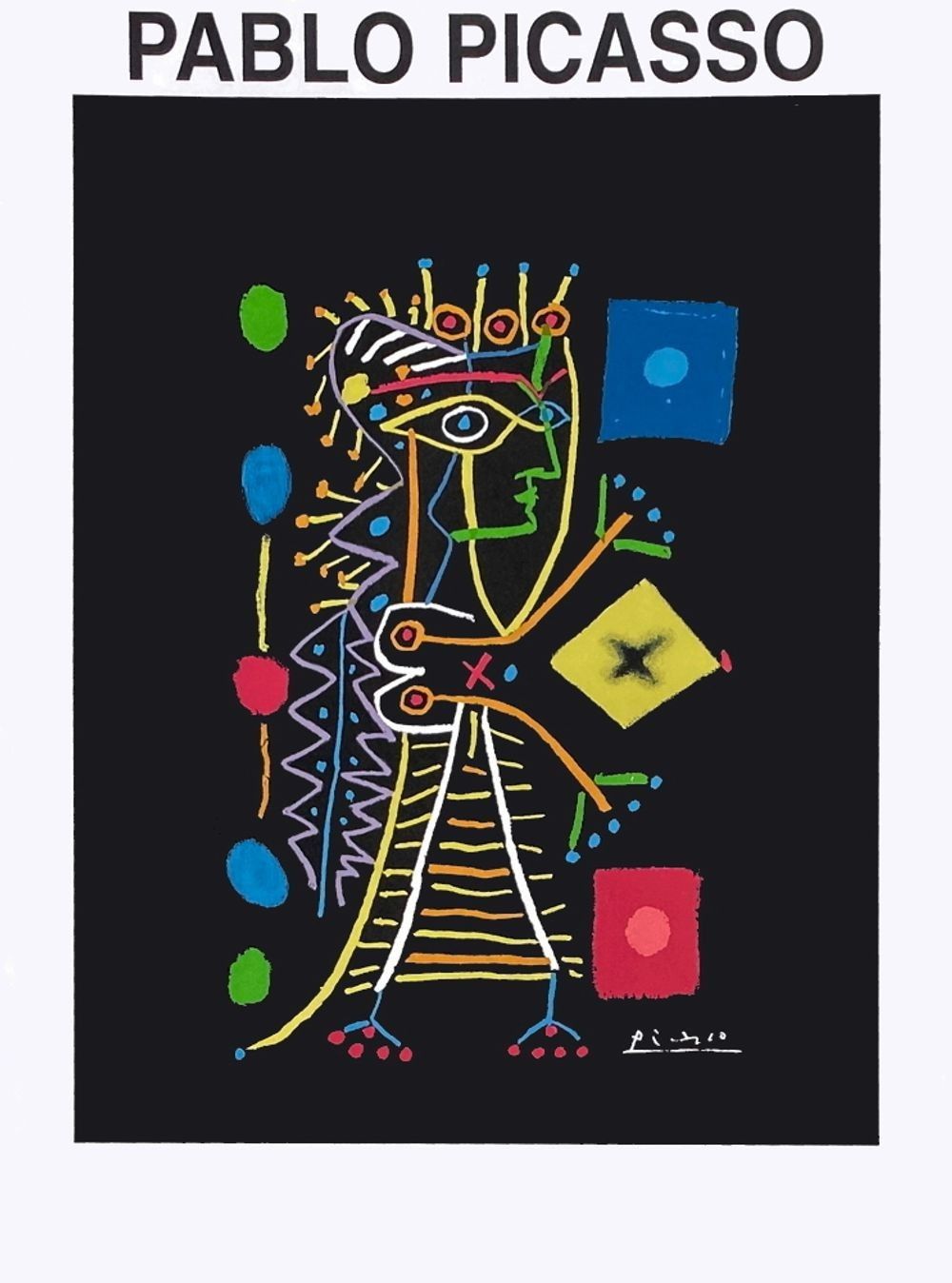 Pablo Picasso Vintage Poster Poster Expo 1999 Galerie Raphael Westend