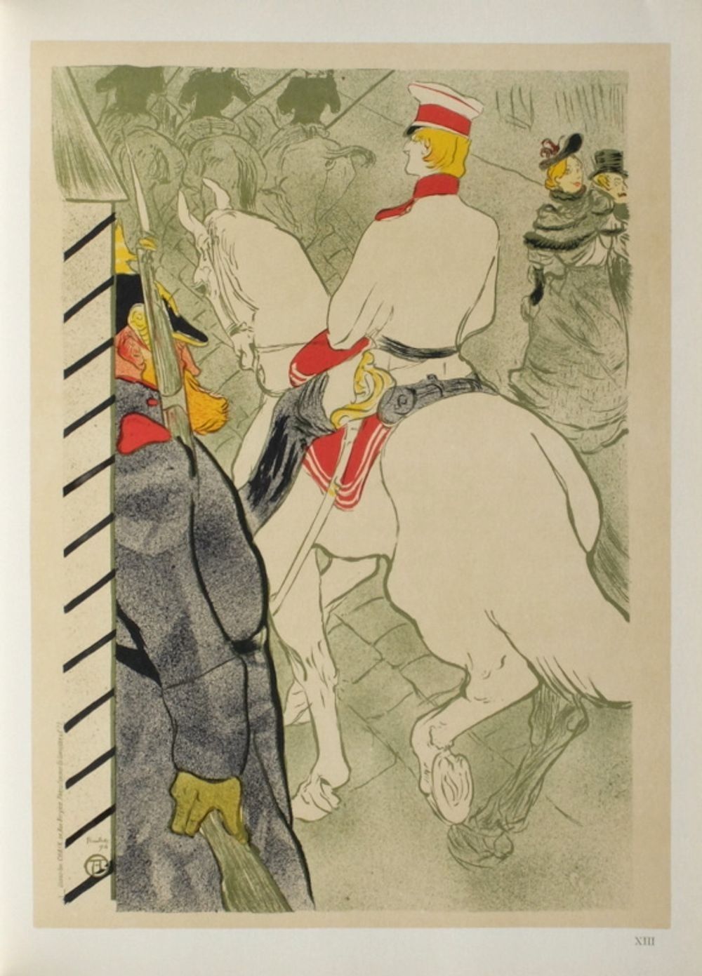 Henri Toulouse Lautrec Babylon Lithograph Signed Plate Mourlot 1967