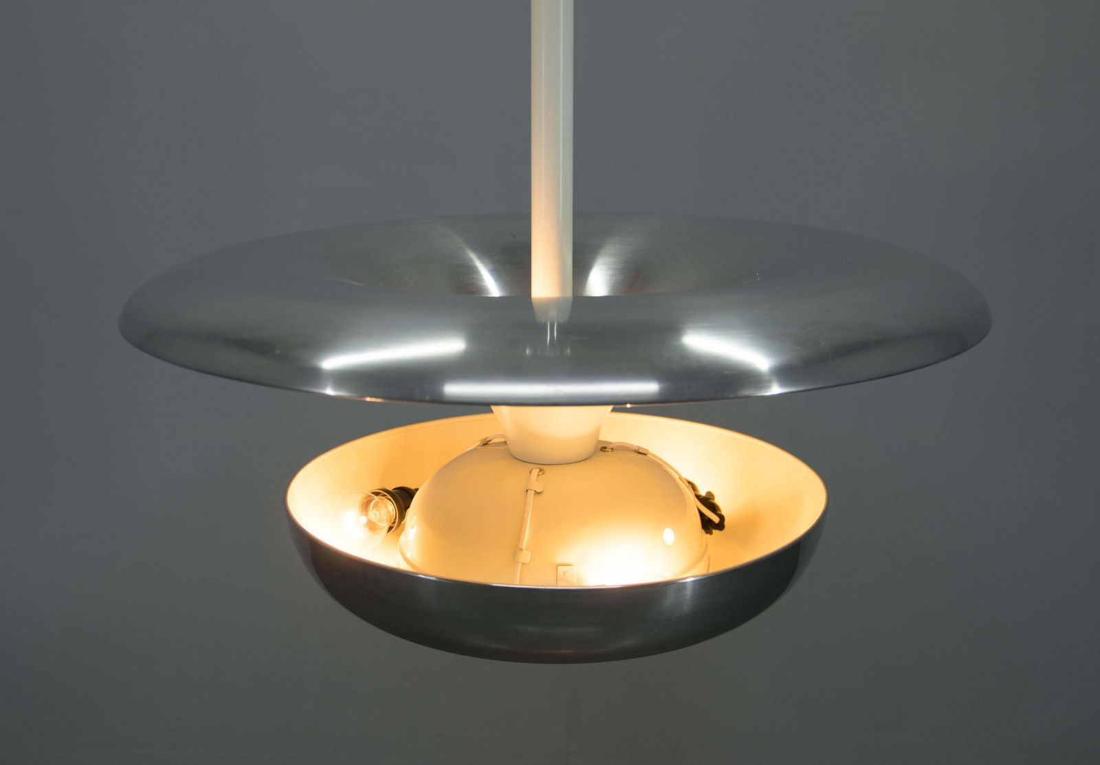 Large Bauhaus Chandelier By Franta Anyz For Ias, 1920s, Restored photo Lighting